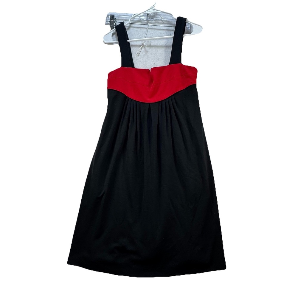 NEW Diane VonFurstenberg Black 100% Wool Dress Sz 8 Sleeveless Classy Sexy Event